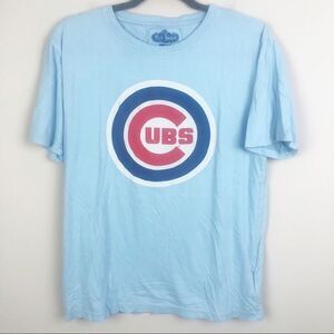 RED JACKET | Chicago Cubs Light Blue Graphic Tee M